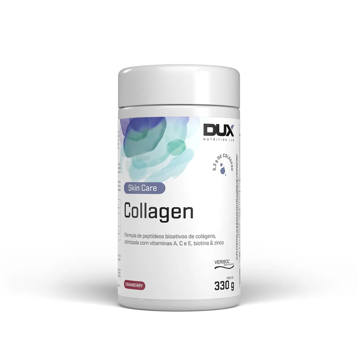 Colágeno Hidrolisado Collagen Dux Nutrition Cranberry 330g — Dux Nutrition | Farmácia Resyla