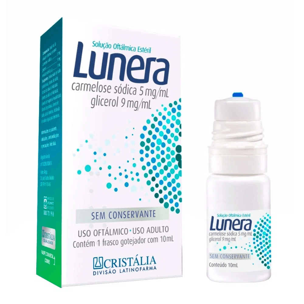 Colírio Lubrificante Hidratante Lunera 10ml — | Farmácia Resyla