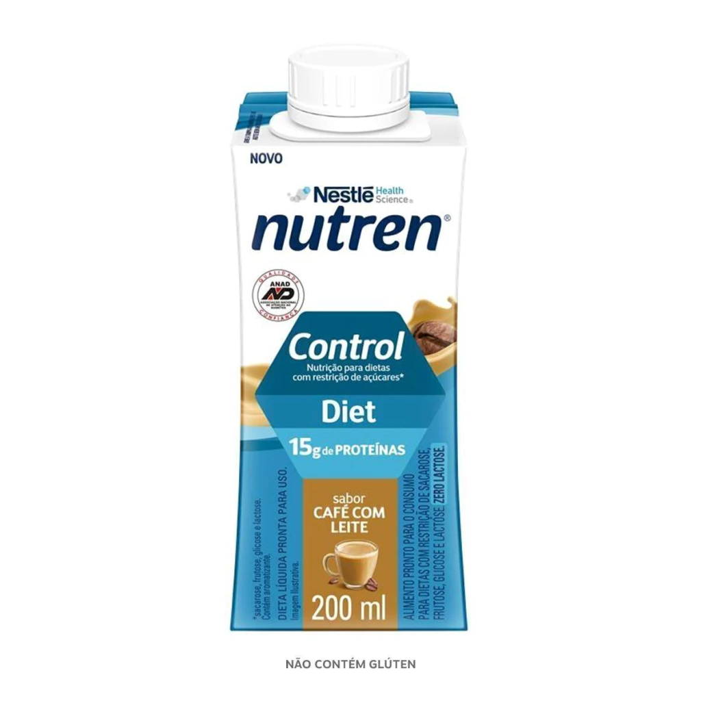 Complemento Alimentar Nutren Control Café Com Leite 200Ml — Nutren | Farmácia Resyla