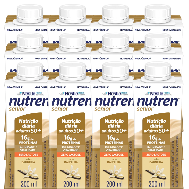 Complemento Alimentar Nutren Senior Baunilha 200Ml 12 Unidades — Nutren | Farmácia Resyla