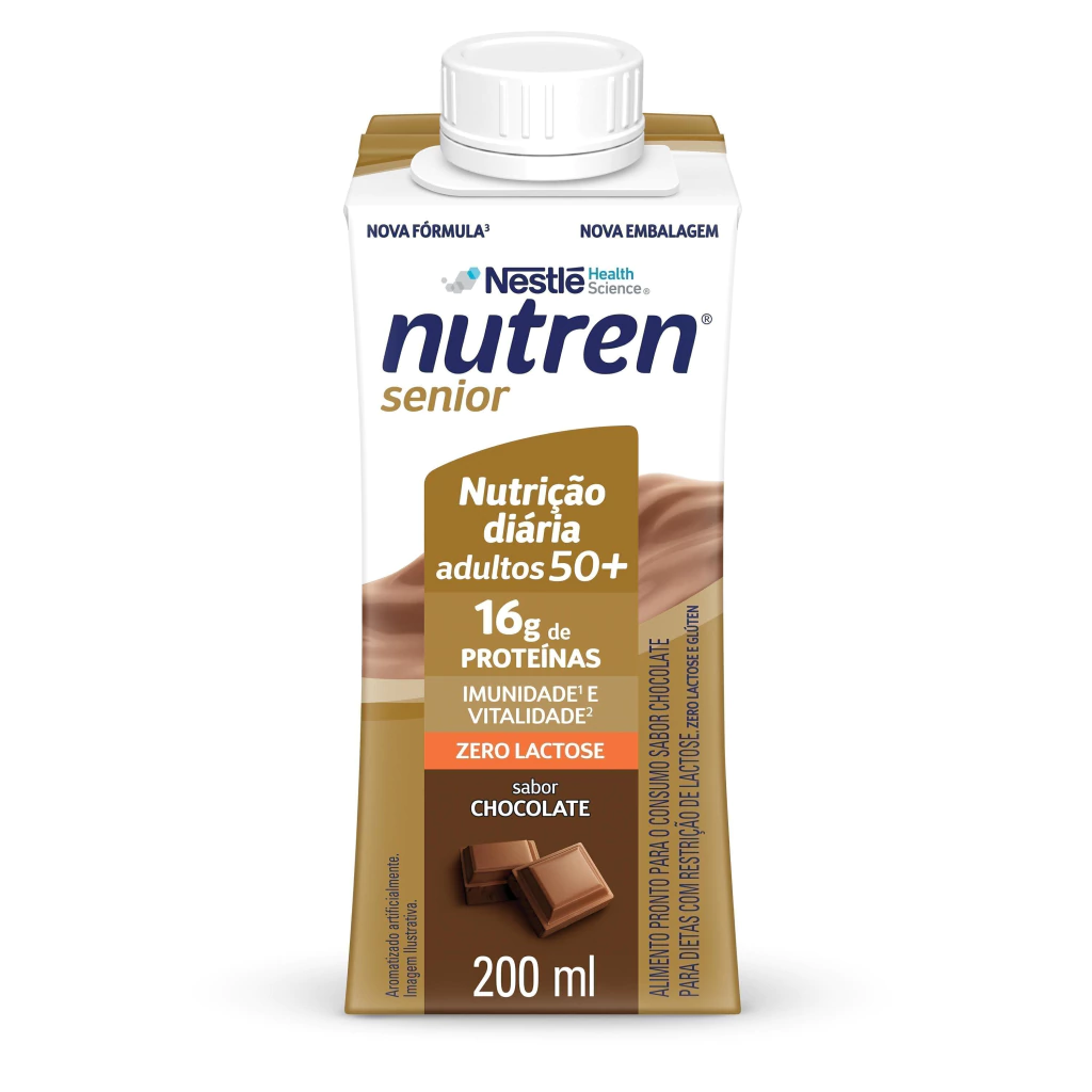 Complemento Alimentar Nutren Senior Chocolate 200Ml — Nutren | Farmácia Resyla