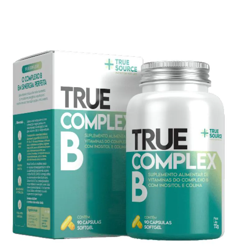 Complex B True Source 90 cápsulas — | Farmácia Resyla