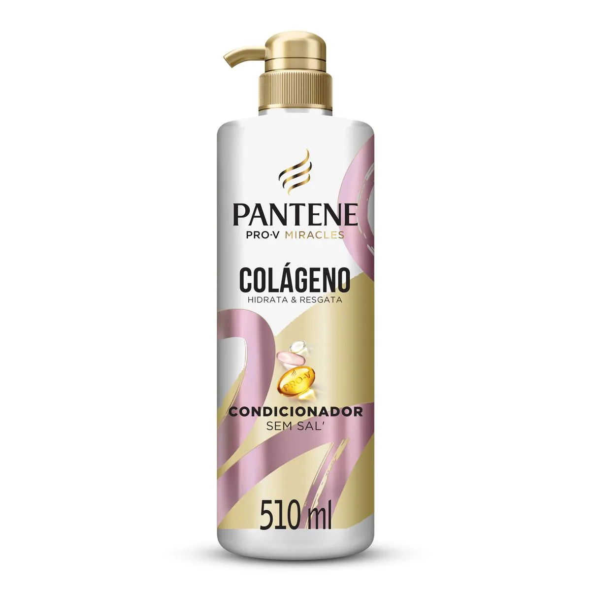 Condicionador Pantene Pro-V Miracles Colágeno Hidrata e Resgata 510ml — Pantene | Farmácia Resyla