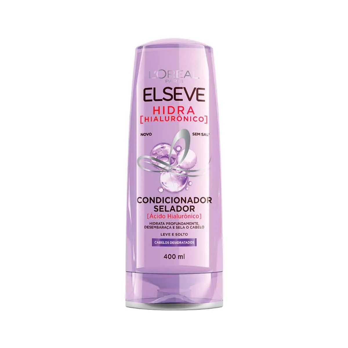 Condicionador Selador L'Oréal Paris Elseve Hidra Hialurônico Hidratação Intensa e Selagem de Cutículas 400ml — L'Oréal | Farmácia Resyla