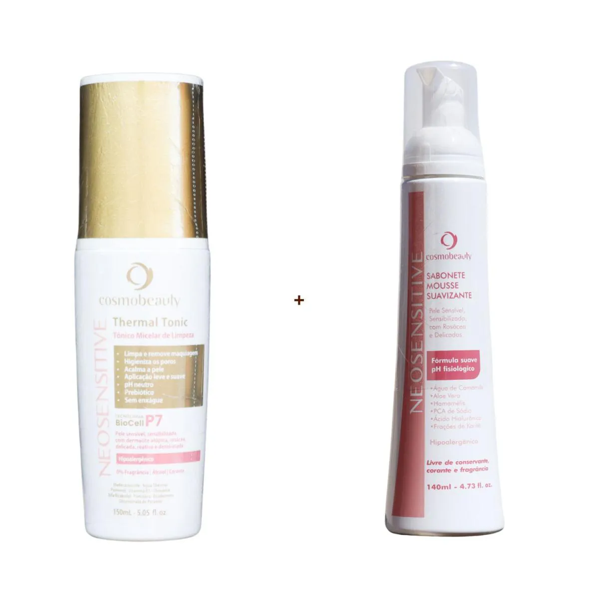 Cosmobeauty Kit Neosensitive Sabonete E Tonico Pele Sensivel — Cosmobeauty | Farmácia Resyla