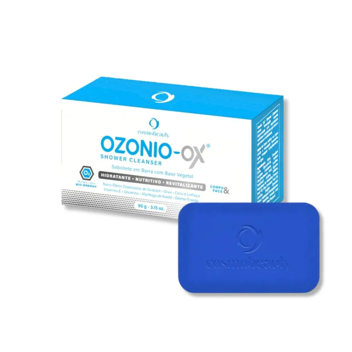 Cosmobeauty Sabonete em Barra Ozonizado Ozônio Ox 90gr — Cosmobeauty | Farmácia Resyla