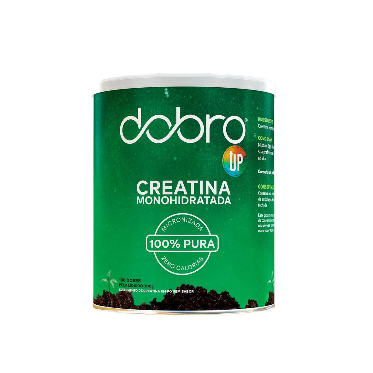Creatina em Pó Dobro Up 300g — Creatina | Farmácia Resyla