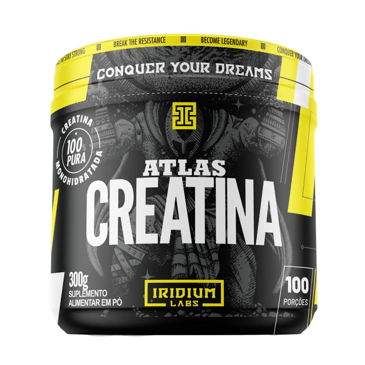 Creatina em Pó Iridium Labs Creatina Atlas 150g — Iridium Labs | Farmácia Resyla