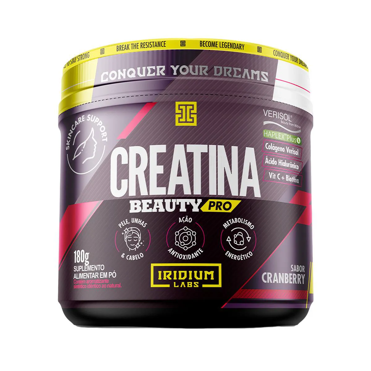 Creatina em Pó Iridium Labs Creatina Beauty Pro 180g — Iridium Labs | Farmácia Resyla