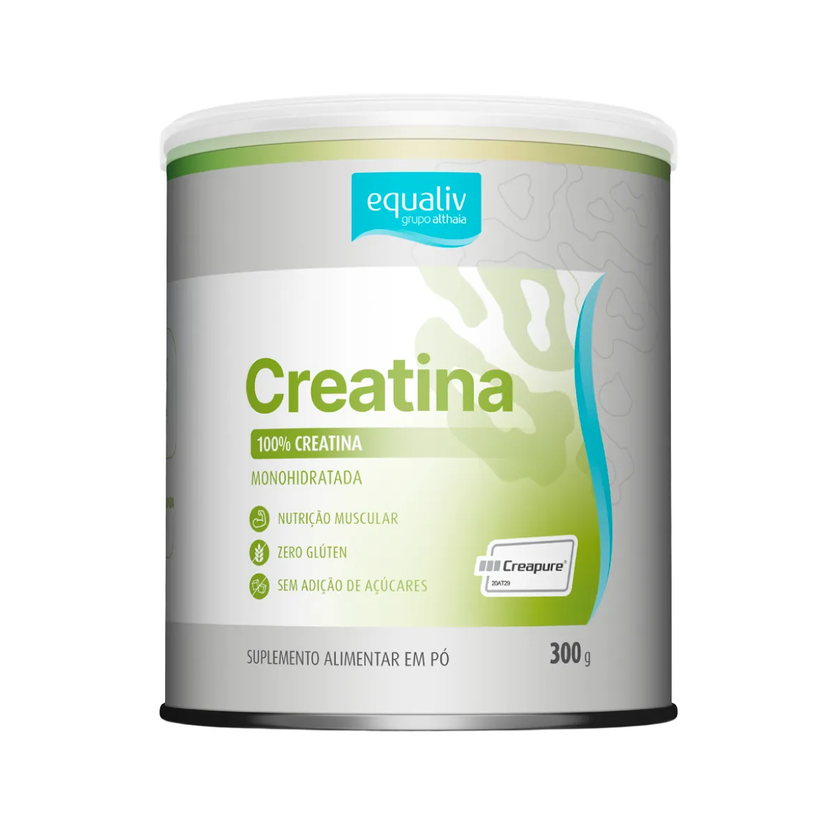 Creatina Equaliv Creapure 300g — Creatina | Farmácia Resyla