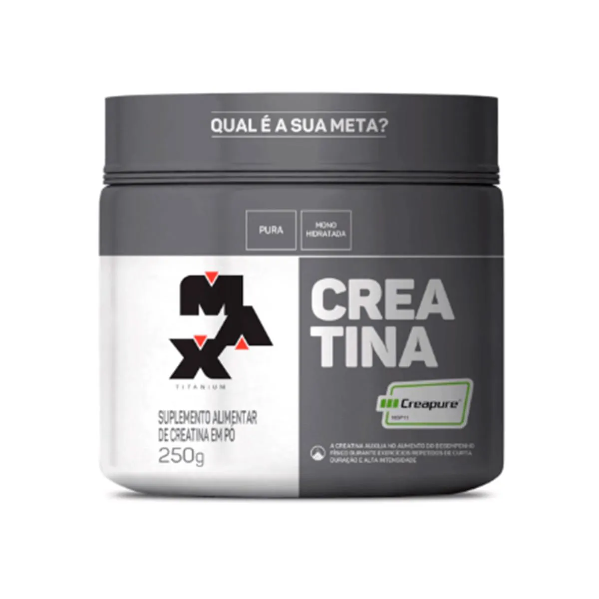 Creatina Max Titanium Creapure 250g — Max Titanium | Farmácia Resyla