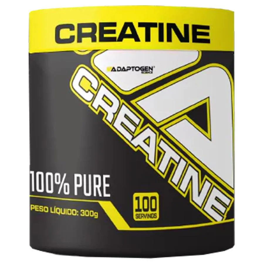 Creatina Monohidratada Adaptogen Science 100% Pura 3000mg 300g — Adaptogen | Farmácia Resyla