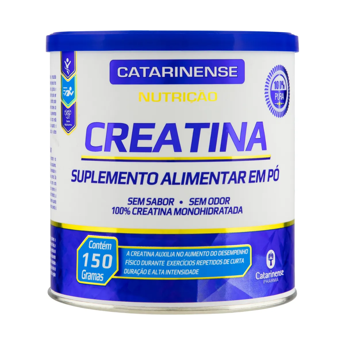 Creatina Monohidratada Catarinense Sem Sabor 150g — Catarinense | Farmácia Resyla