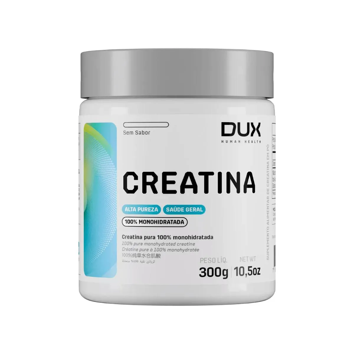 Creatina Monohidratada Dux Nutrition 300g Alta Pureza — Dux Nutrition | Farmácia Resyla
