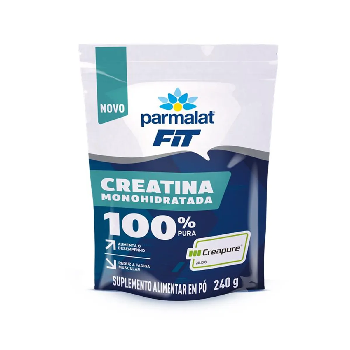 Creatina Parmalat Creapure Energyfit 240g — Creatina | Farmácia Resyla