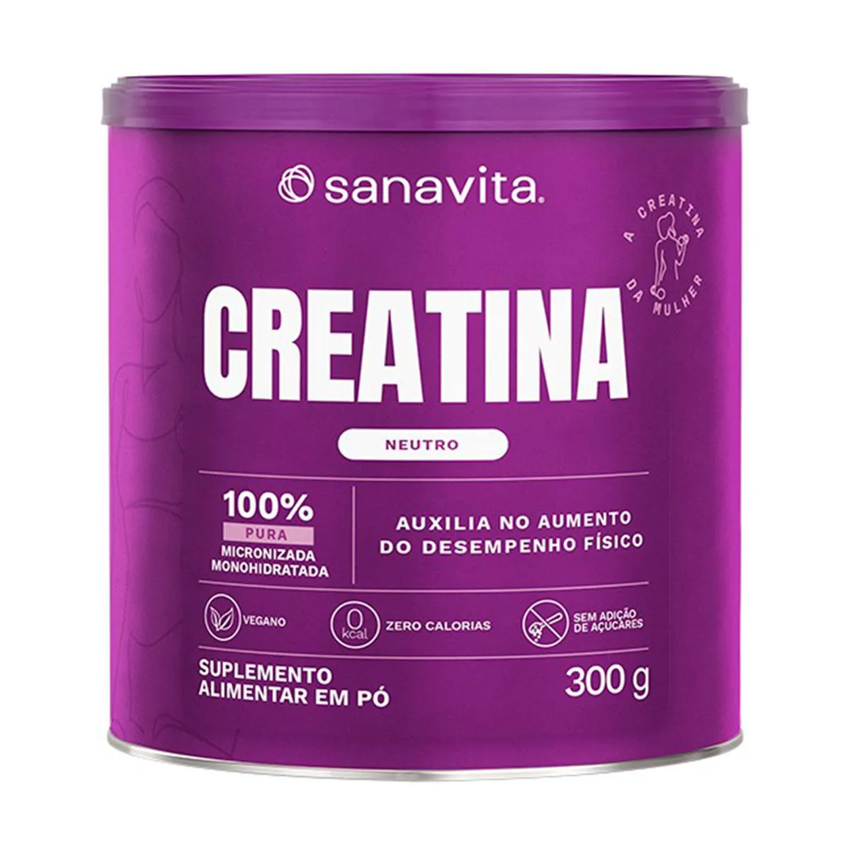Creatina Sanavita Pó 300g — Sanavita | Farmácia Resyla
