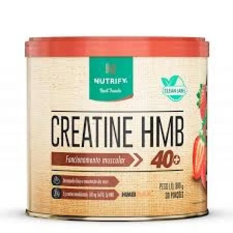 Creatine Hmb (300g) - Sabor: Morango — | Farmácia Resyla