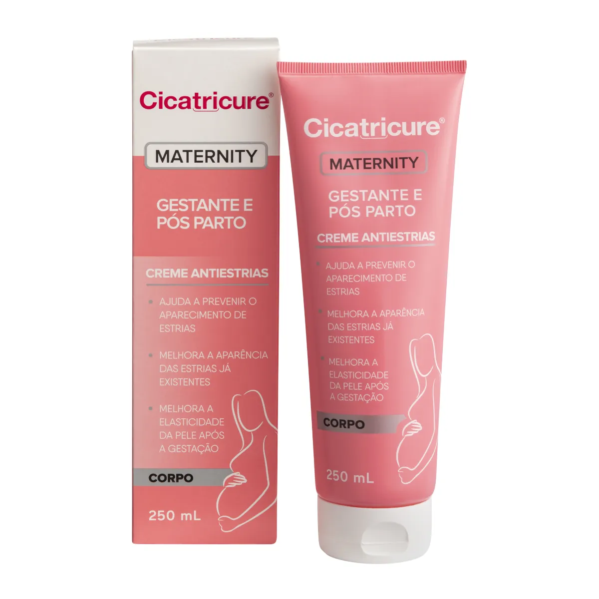 Creme Antiestrias Cicatricure Maternity Gestante e Pós Parto com 250ml — | Farmácia Resyla
