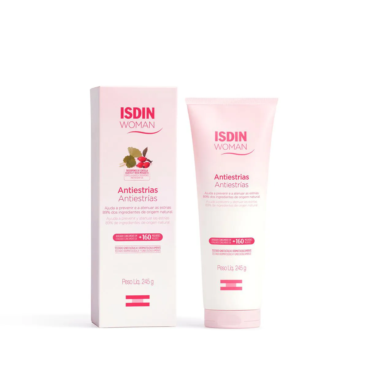 Creme Antiestrias Isdin Woman Hidratante 250ml — Isdin | Farmácia Resyla