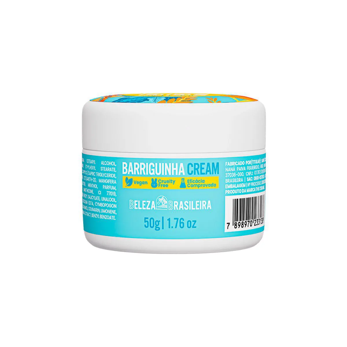 Creme Barriguinha Cream Beleza Brasileira Mini 50g — | Farmácia Resyla