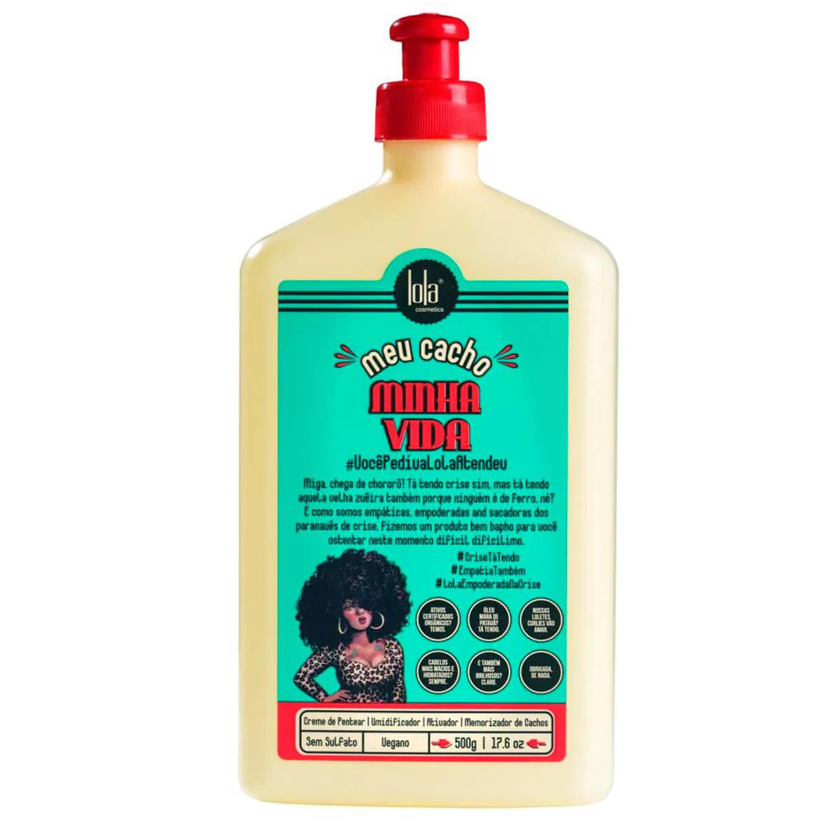 Creme de Pentear Cabelo Cacheado Lola Meu Cacho Minha Vida 500g — Aché | Farmácia Resyla