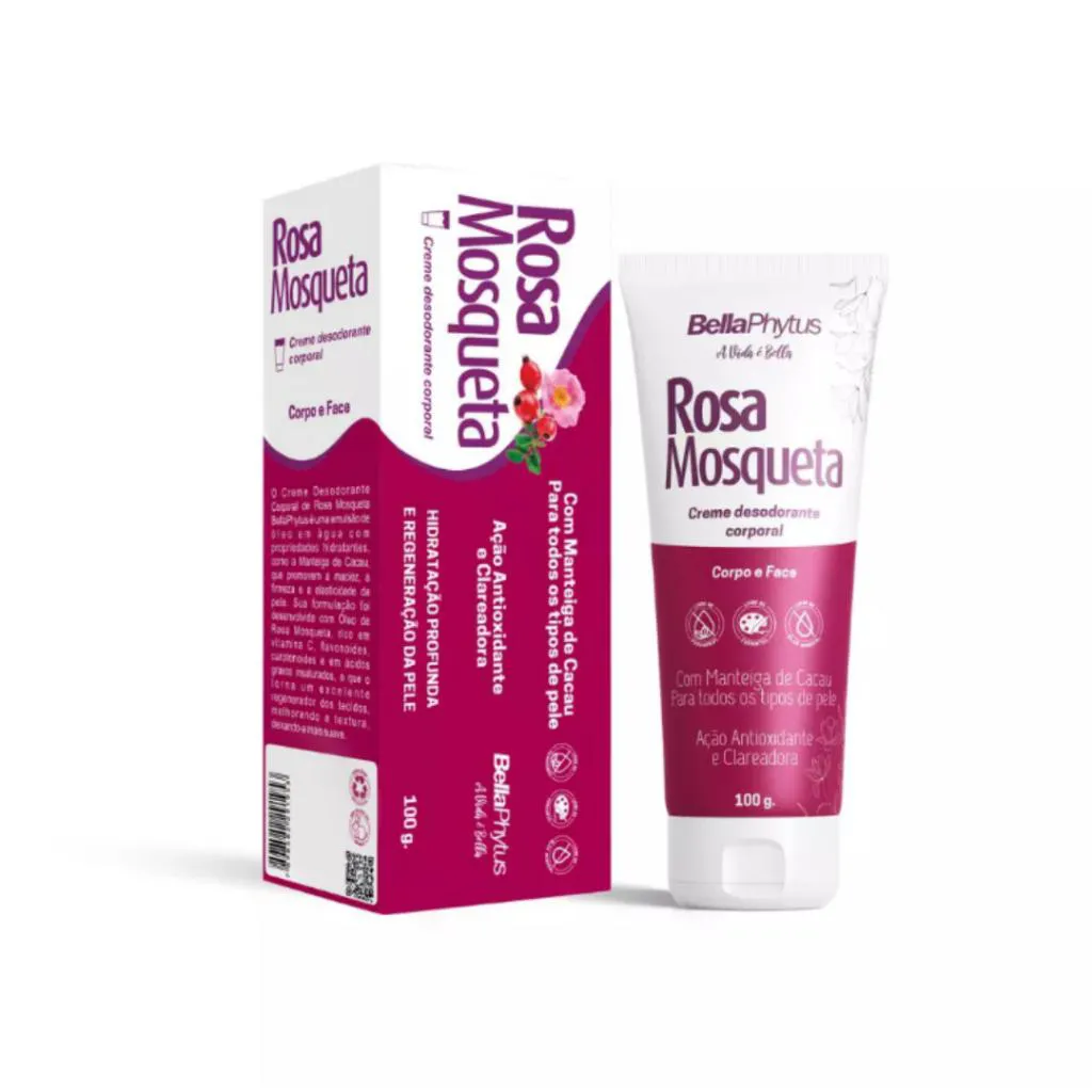 Creme de Rosa Mosqueta 100G Clareador Manchas Estrias — | Farmácia Resyla