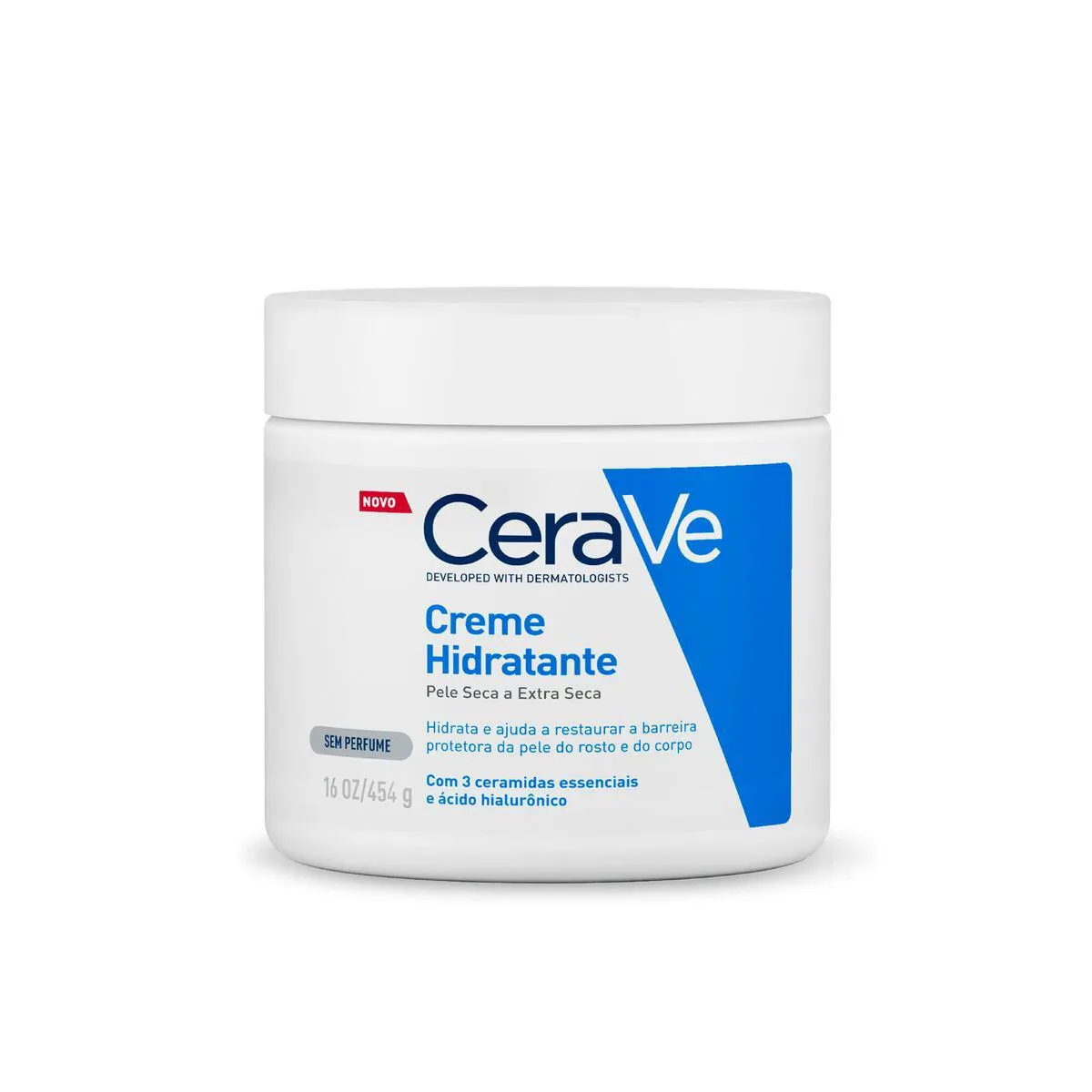 Creme Hidratante Corporal CeraVe para Pele Seca e Extra Seca Hidratação Prolongada com Ceramidas para Pele Seca 454g — Cerave | Farmácia Resyla