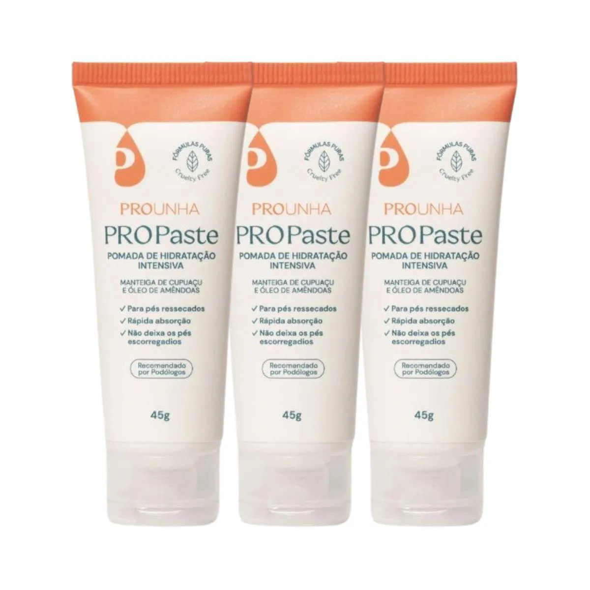 Creme Hidratante Pro Unha Pro Paste 45G 3Un — | Farmácia Resyla