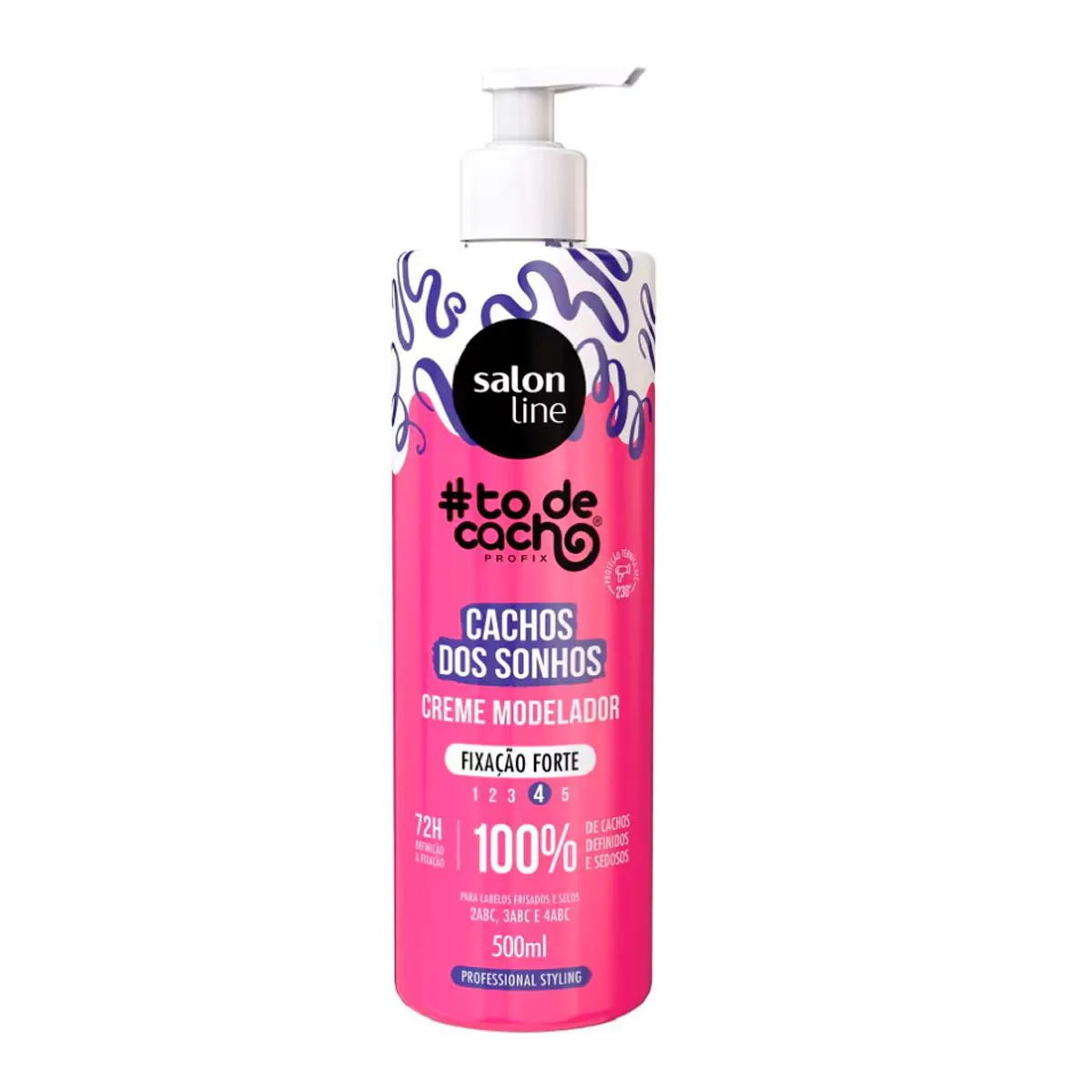 Creme Modelador #todecacho Cachos dos Sonhos Fixação Forte 500ml — | Farmácia Resyla