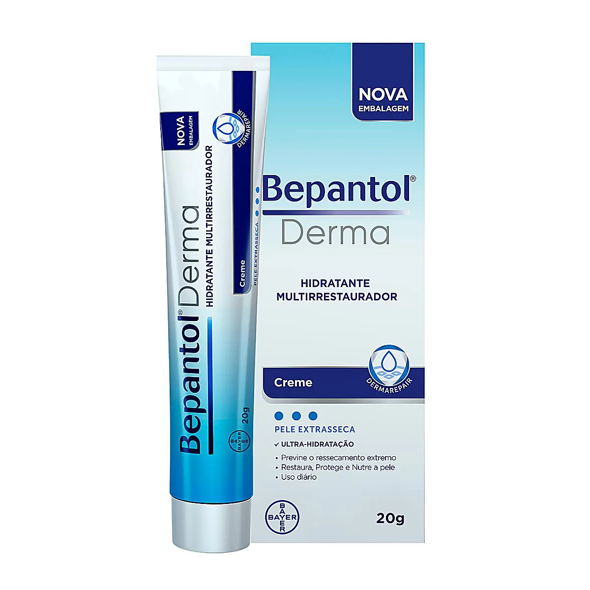 Creme Multirrestaurador Bepantol Derma 20g — Bepantol | Farmácia Resyla