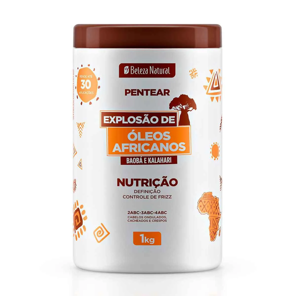 Creme para Pentear Beleza Natural Explosão de Óleos Africanos 1Kg — Natura | Farmácia Resyla