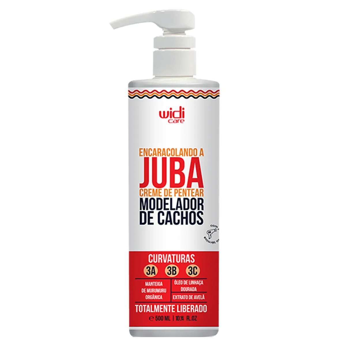 Creme para Pentear Cabelo Cacheado Widi Care Encaracolando a Juba 500ml — Widi Care | Farmácia Resyla
