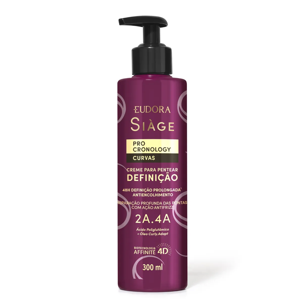 Creme para Pentear Definição Eudora Siàge Pro Cronology Curvas 300ml — Eudora | Farmácia Resyla