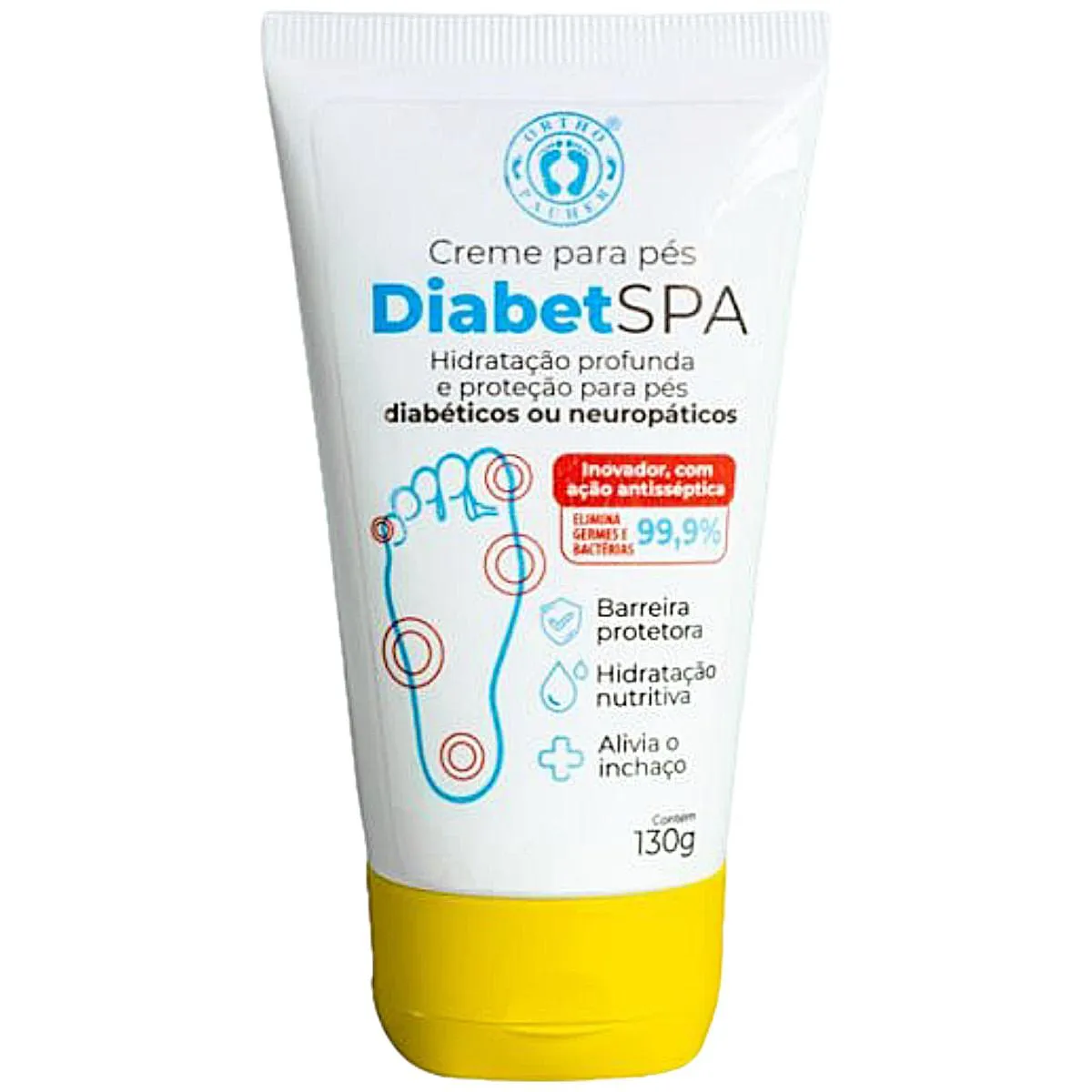 Creme para Pés Diabetspa Ortho Pauher 130g — | Farmácia Resyla