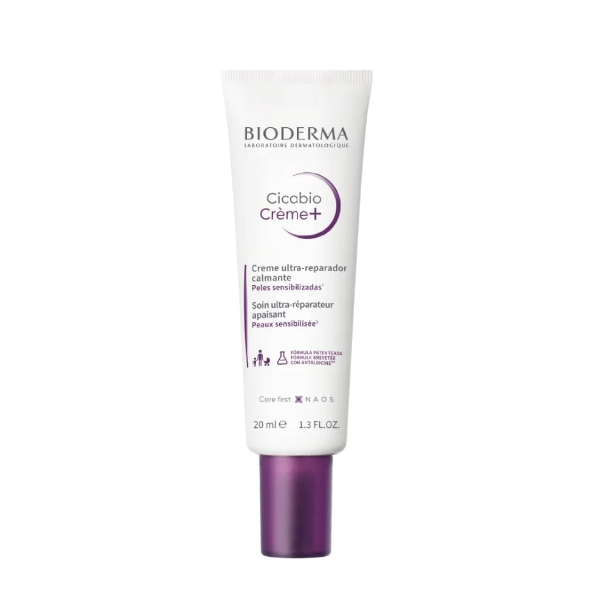 Creme Ultrarreparador Calmante Bioderma Cicabio Crème+ 20ml — Bioderma | Farmácia Resyla
