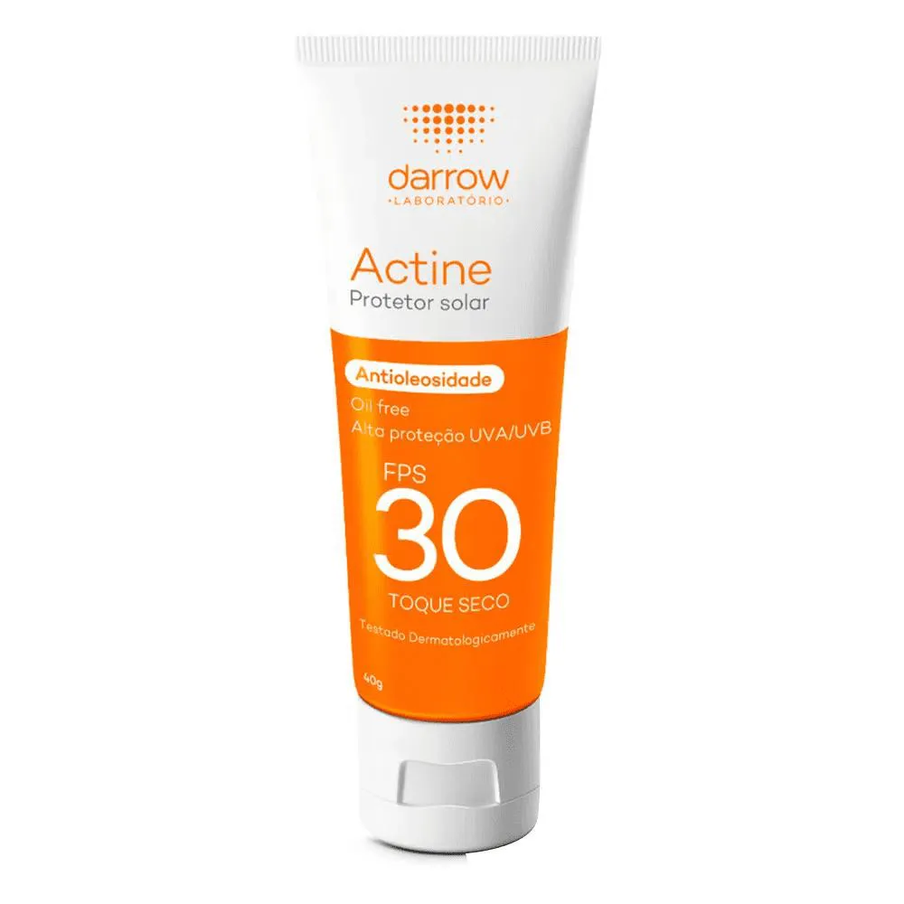 Darrow Actine Protetor Solar com Cor Antioleosidade Fps30 40g — Darrow | Farmácia Resyla