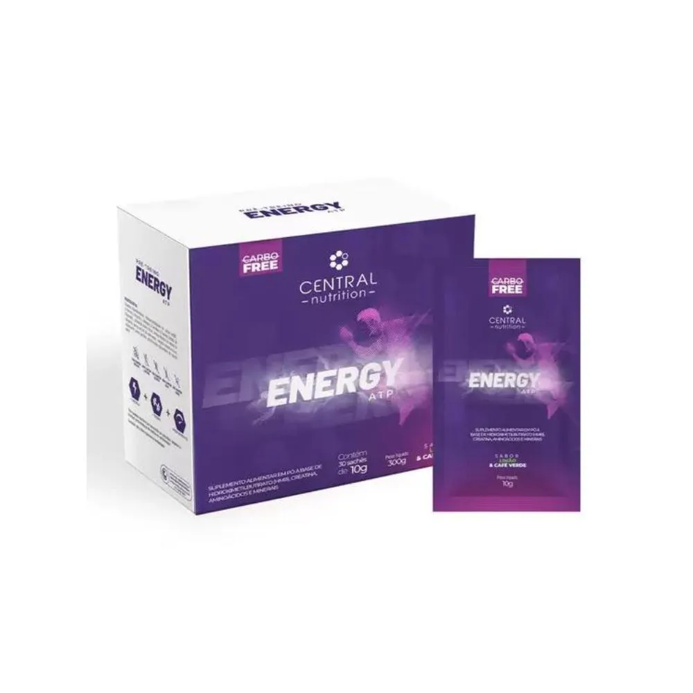 Energy Atp Sabor Tangerina 30 sachês 10g Central Nutrition — Aché | Farmácia Resyla