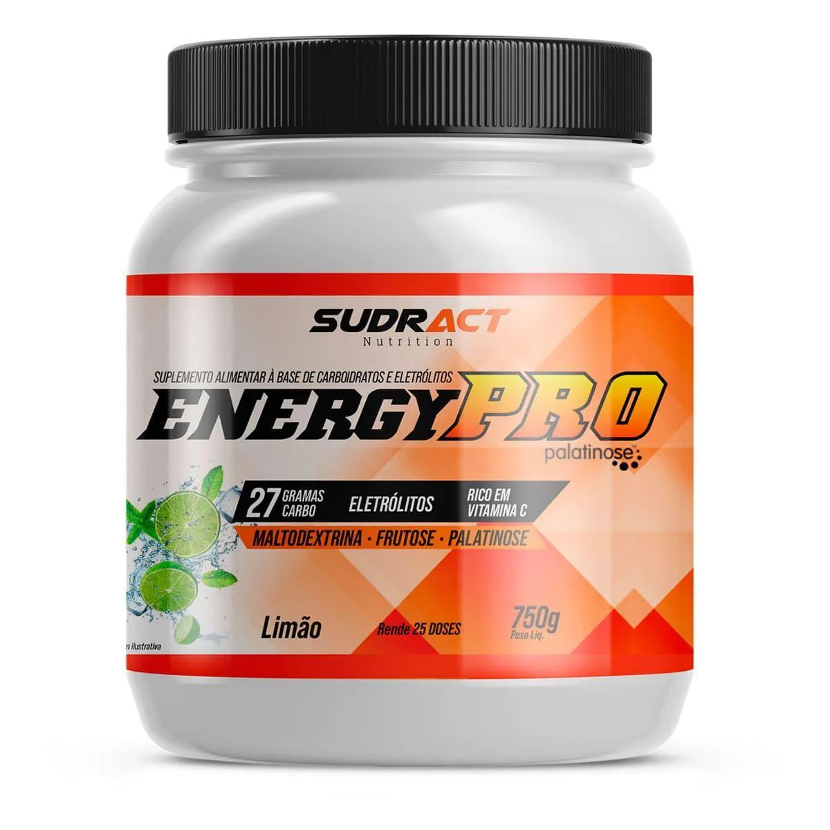 Energy Pro - 750G Limão - Sudract Nutrition — | Farmácia Resyla