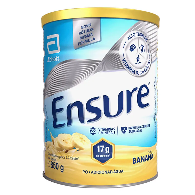 Ensure Banana 850G — Ensure | Farmácia Resyla
