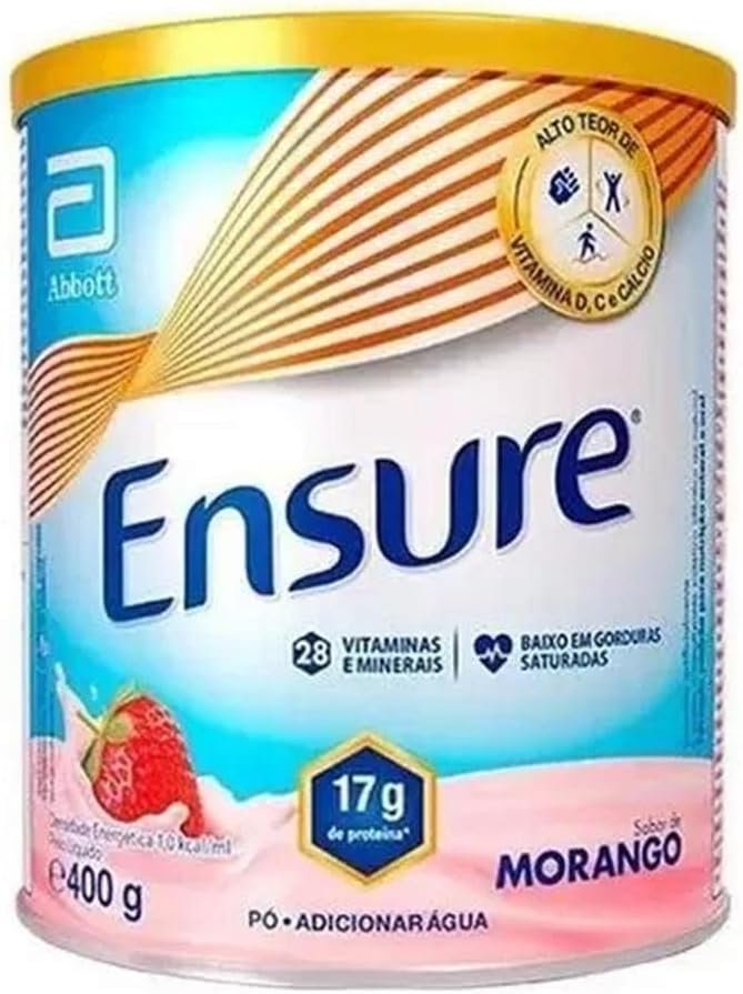 Ensure Morango Po 400G — Ensure | Farmácia Resyla
