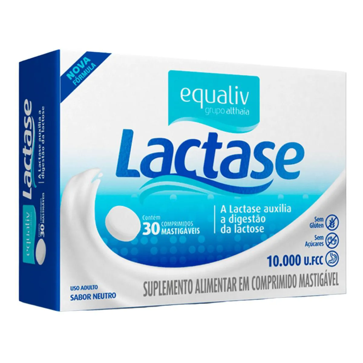 Equaliv Lactase 10.000 Fc C30 — Equaliv | Farmácia Resyla