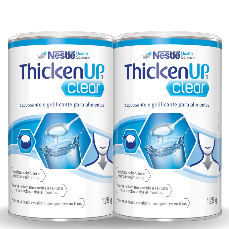 Espessante E Gelificante Alimentar Thicken Up Clear 125G 2 Unidades — Clear | Farmácia Resyla
