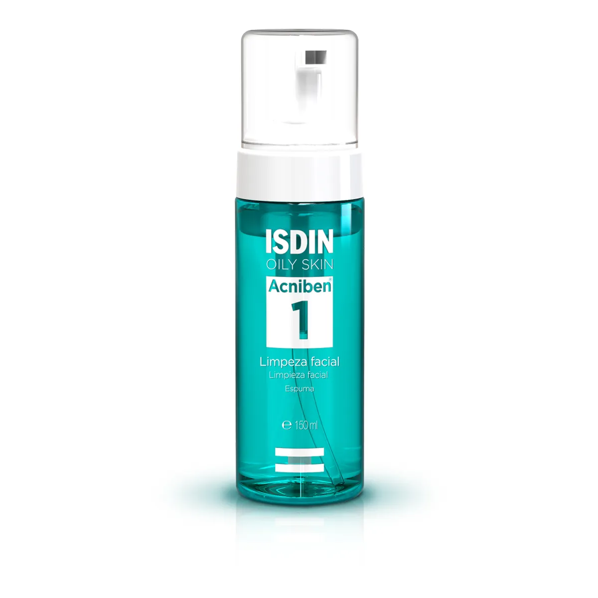 Espuma de Limpeza Facial Isdin Oily Skin Acniben 1 150ml — Isdin | Farmácia Resyla