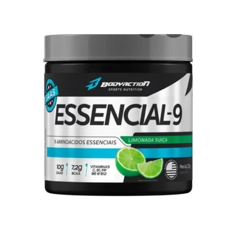 Essencial-9 (225g) - Sabor: Limonada Suiça — | Farmácia Resyla