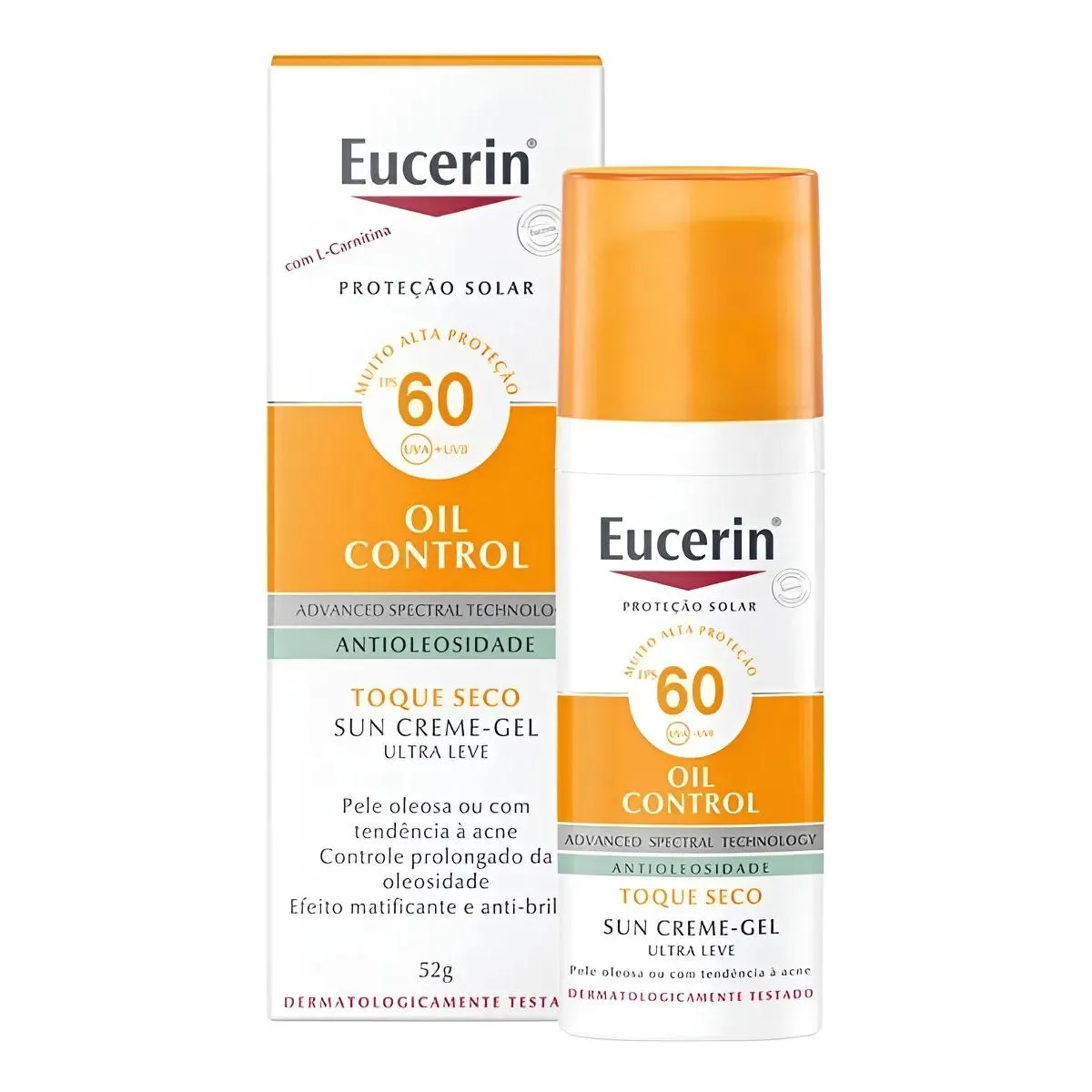 Eucerin Oil Control Protetor Solar Toque Seco Fps60 50G (4005900183125) — Eucerin | Farmácia Resyla