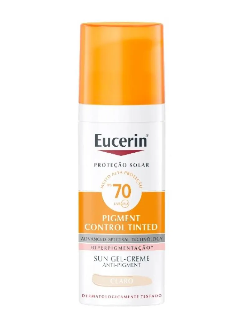 Eucerin Pigment Control Tinted Fps70 Claro Prot Facial 50Ml — Eucerin | Farmácia Resyla