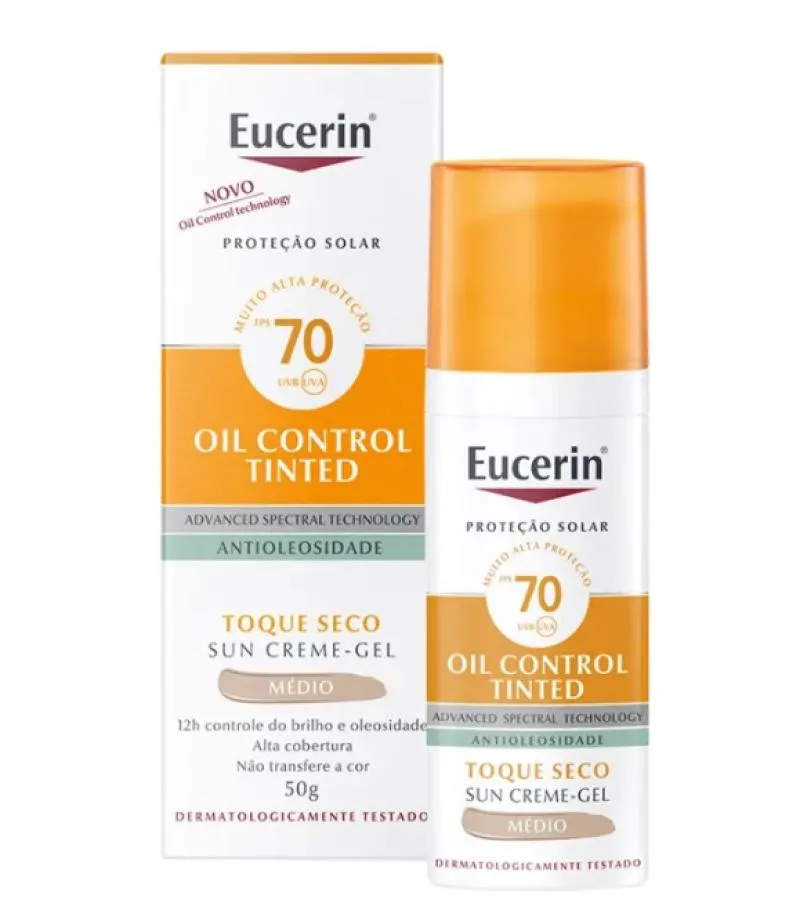 Eucerin Pigment Control Tinted Fps70 Médio Prot Facial 50Ml — Eucerin | Farmácia Resyla