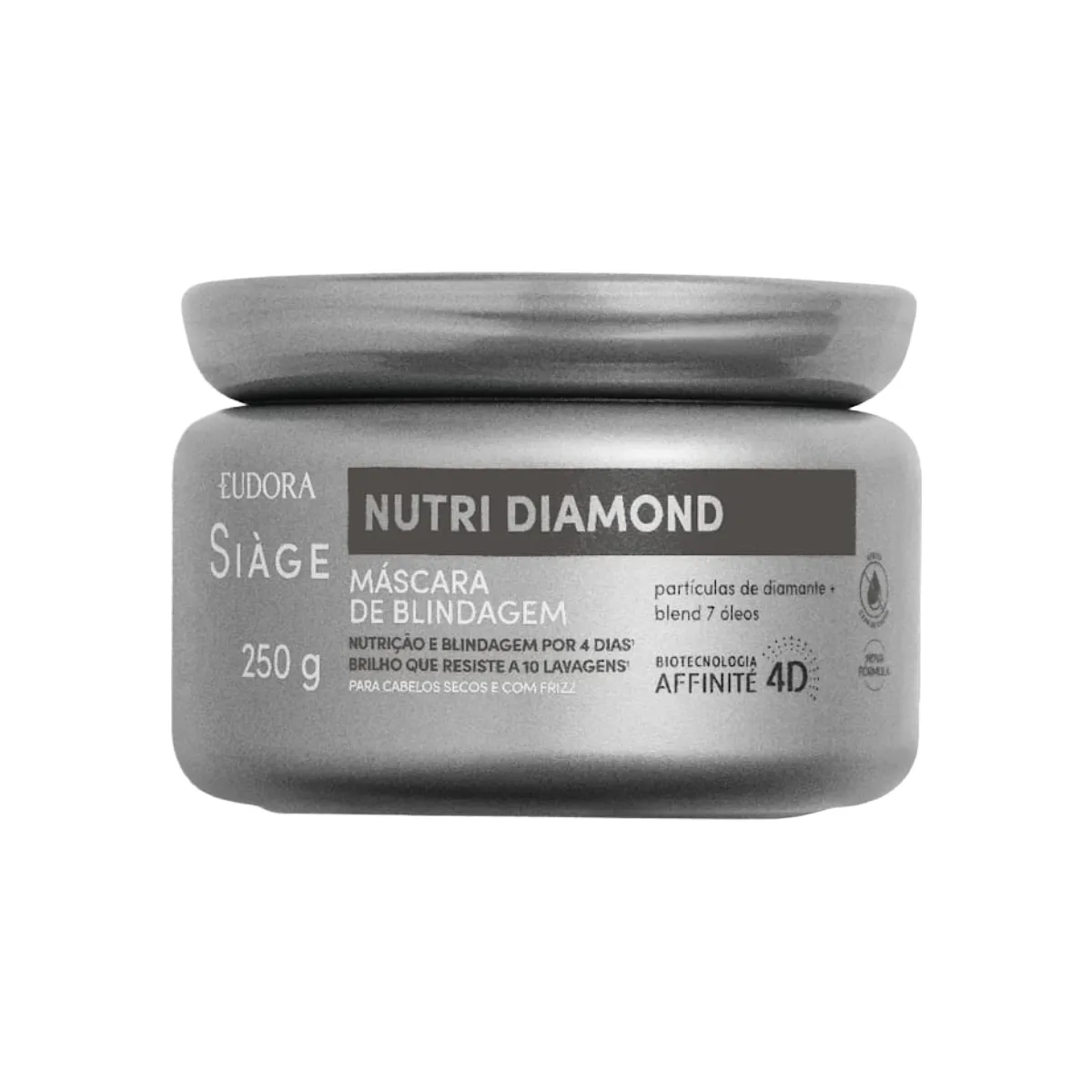 Eudora Siàge Nutri Diamond Máscara de Blindagem 250g — Eudora | Farmácia Resyla