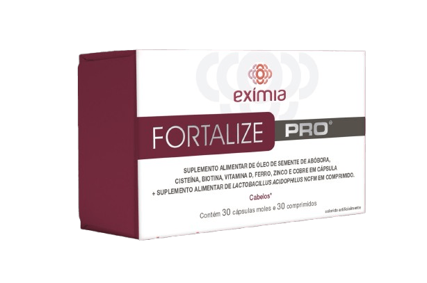 Eximia Fortalize Pro 30 Cápsulas Moles e 30 Comprimidos — Eximia | Farmácia Resyla