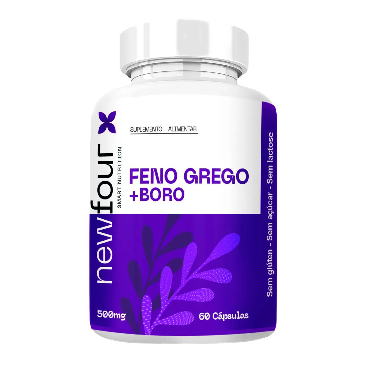 Feno Grego + Boro 60 cápsulas — | Farmácia Resyla